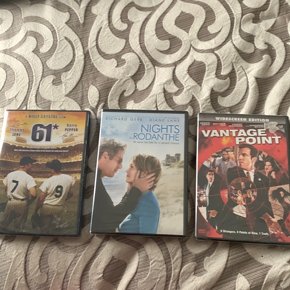 DVDs  ( 3 ) New